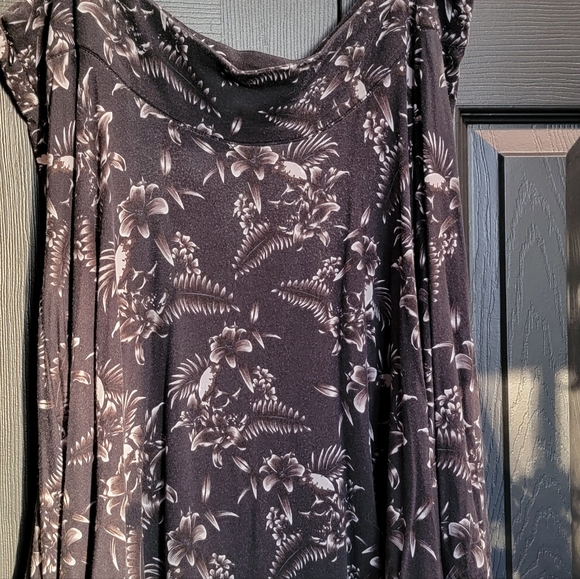 Aloha From Hell Skater Skirt - Picture 2 of 5